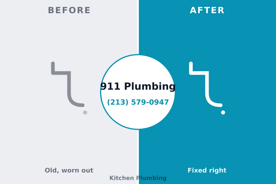 Before and after: plumbing repair East Riverdale, MD